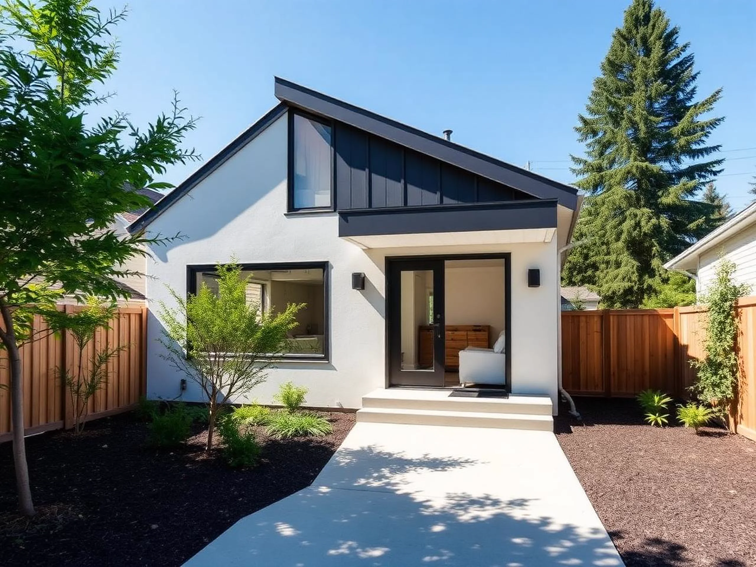 Backyard laneway house
